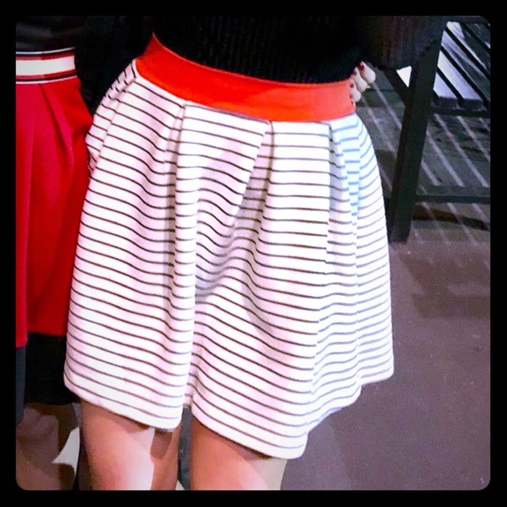 Striped skirt